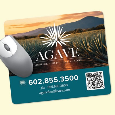 Vynex® DuraTec® 8"x9.5"x1/8" Hard Surface Mouse Pad